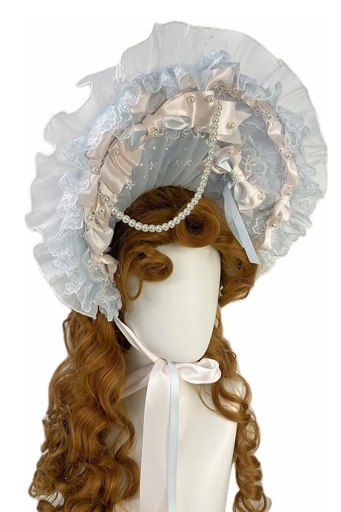 [Pre-order] Mist Blue Romantic Lace Lolita Series Accessories