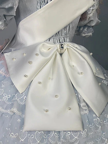 [Pre-order] Mist Blue Romantic Lace Lolita Series Accessories - Image 5