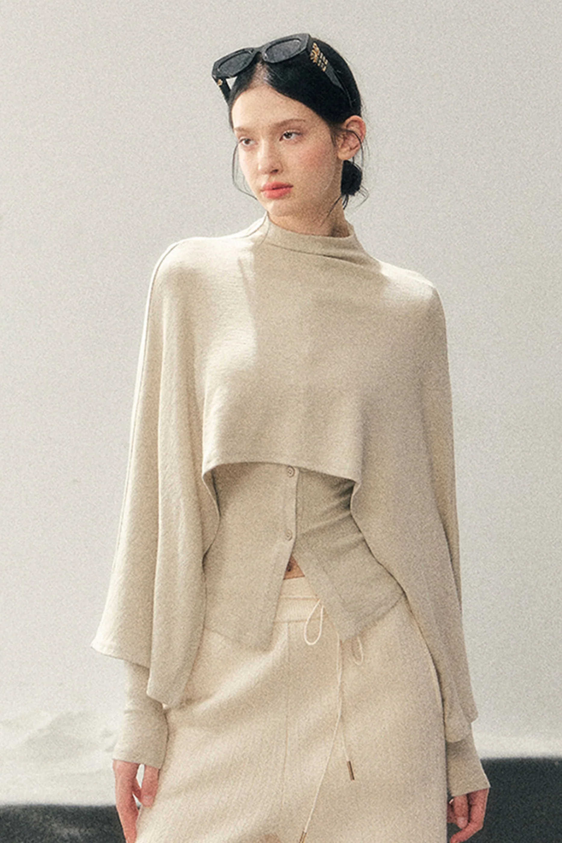 Edgy Tight Shawl + Top - Image 10