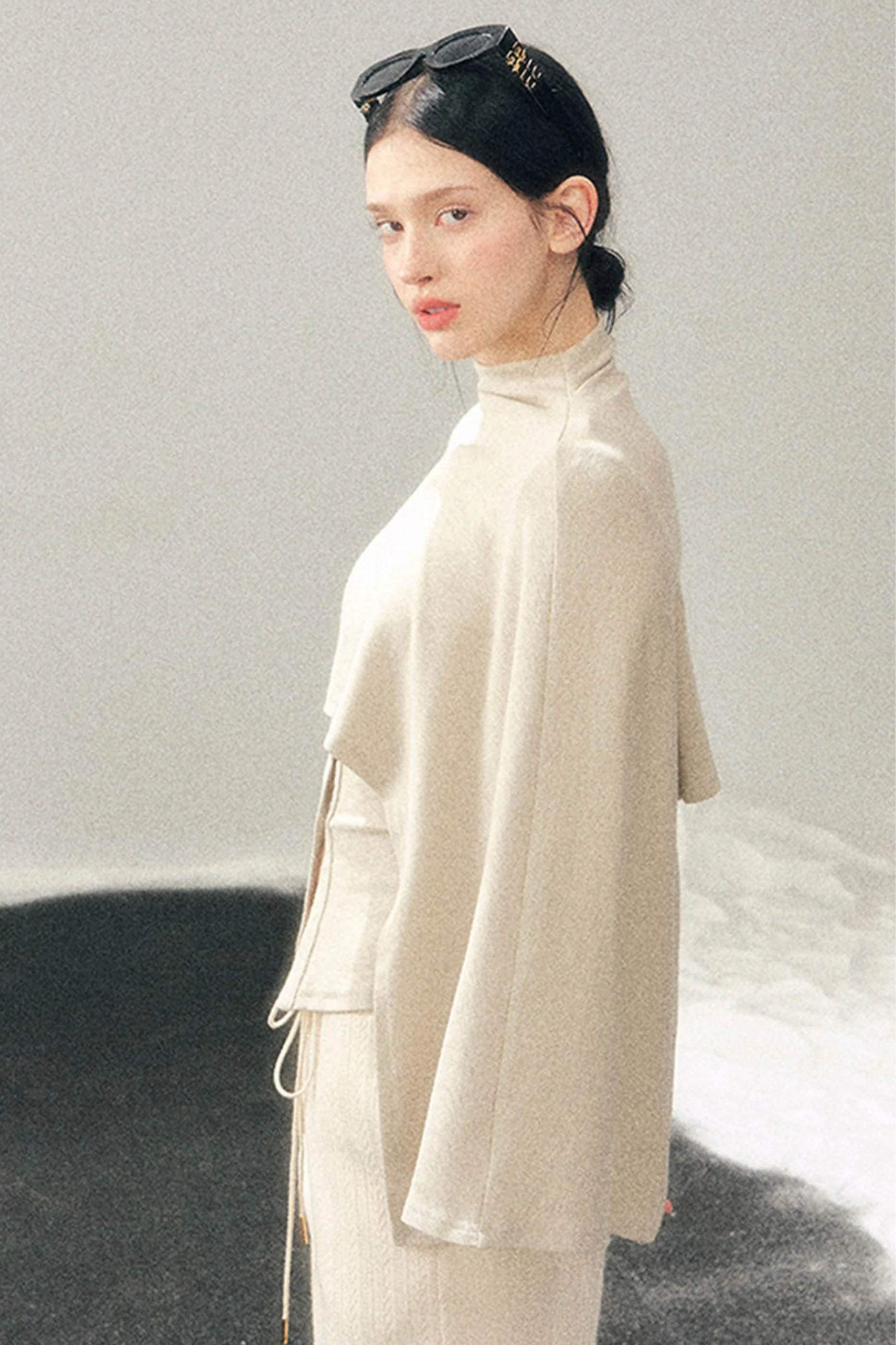 Edgy Tight Shawl + Top - Image 11