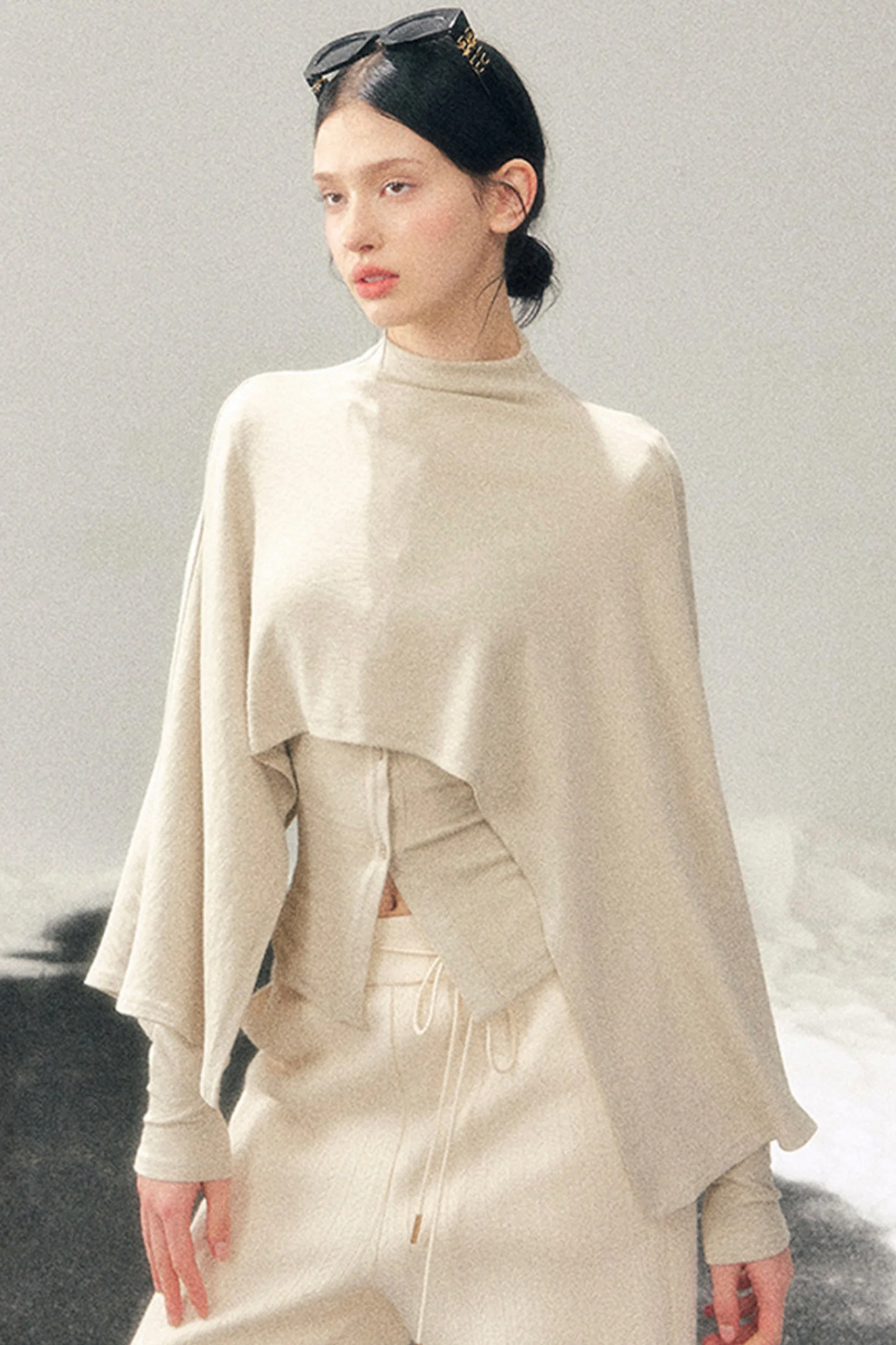 Edgy Tight Shawl + Top - Image 12
