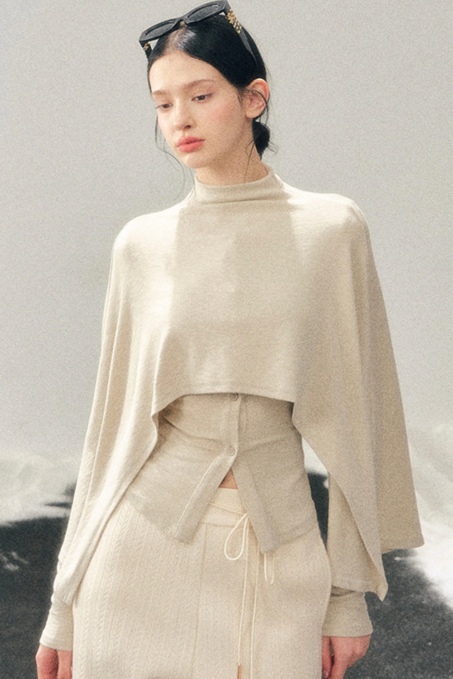 Edgy Tight Shawl + Top - Image 13