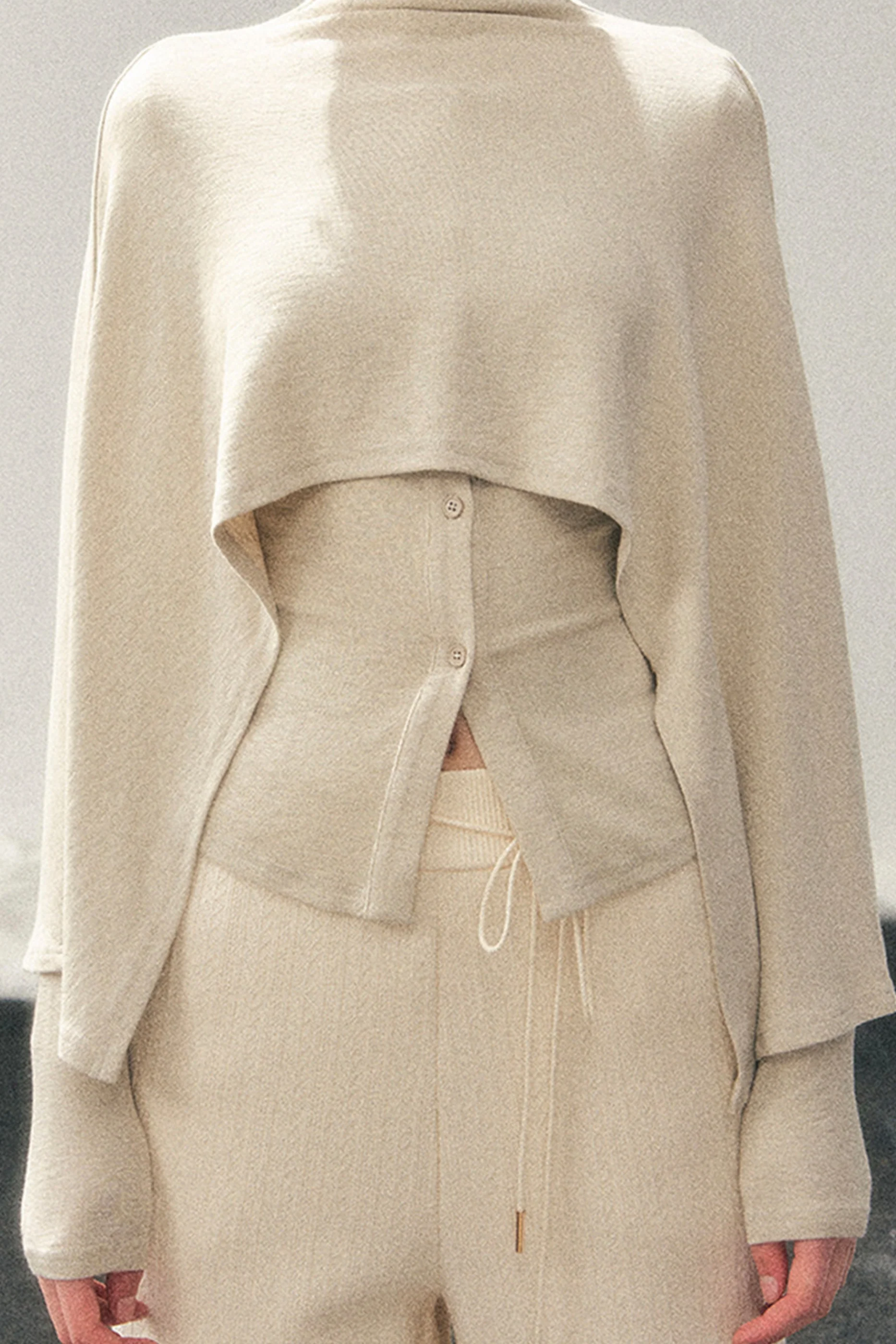 Edgy Tight Shawl + Top - Image 2