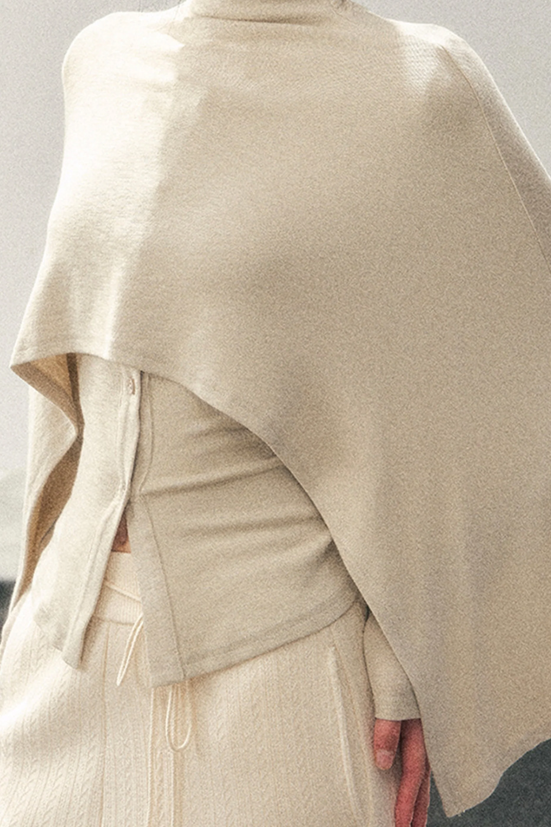 Edgy Tight Shawl + Top - Image 3