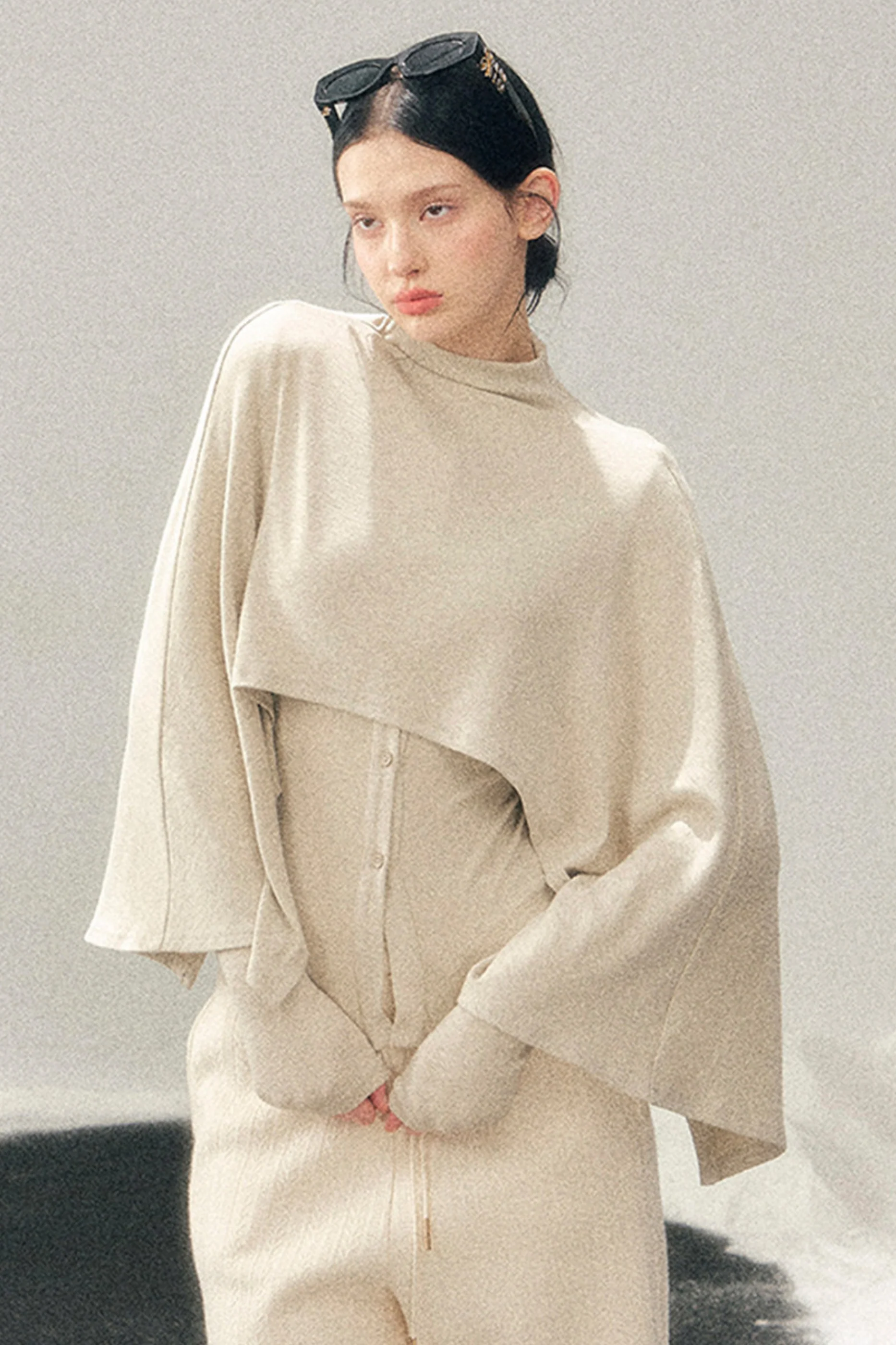 Edgy Tight Shawl + Top - Image 5