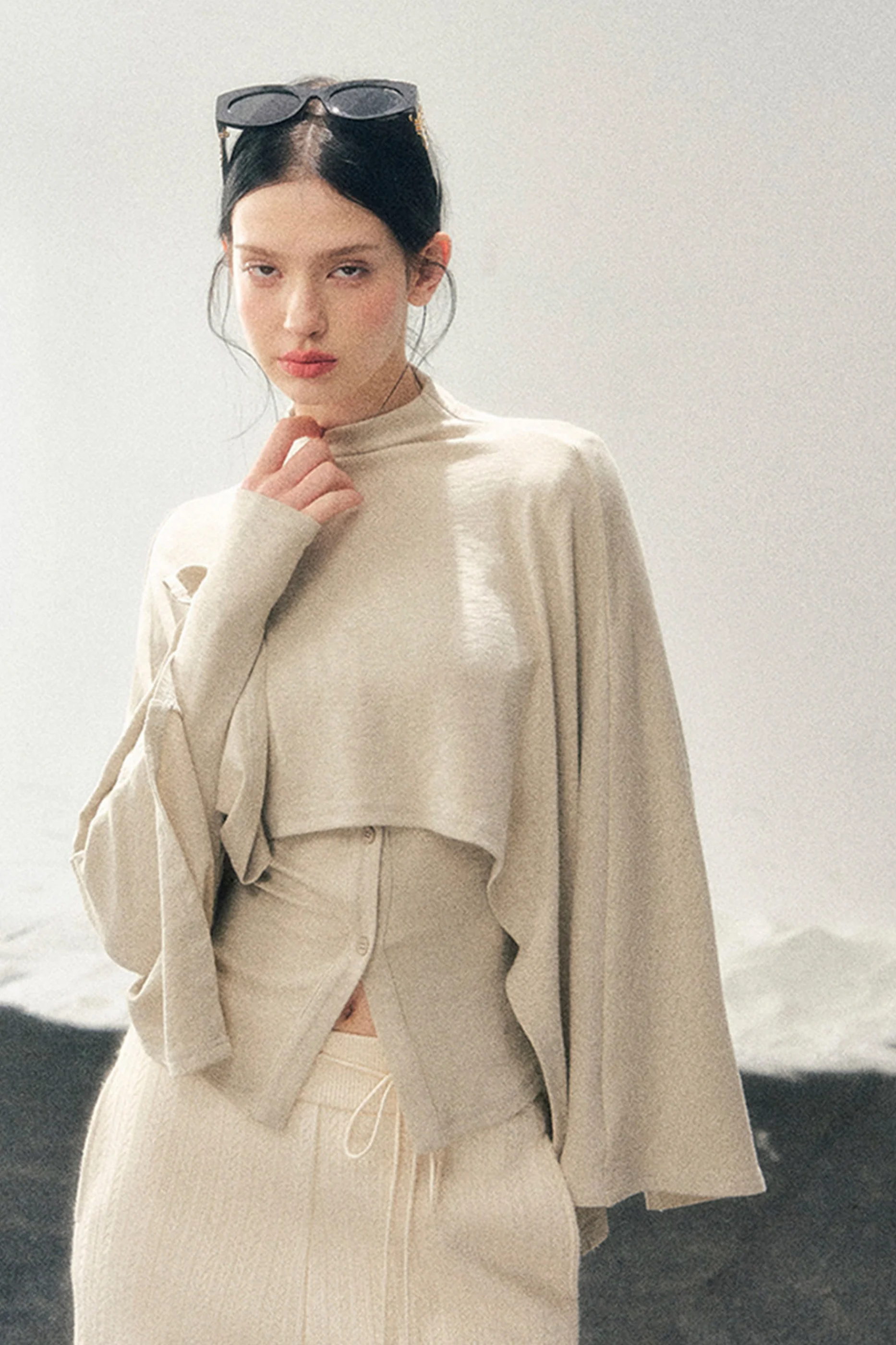 Edgy Tight Shawl + Top - Image 7