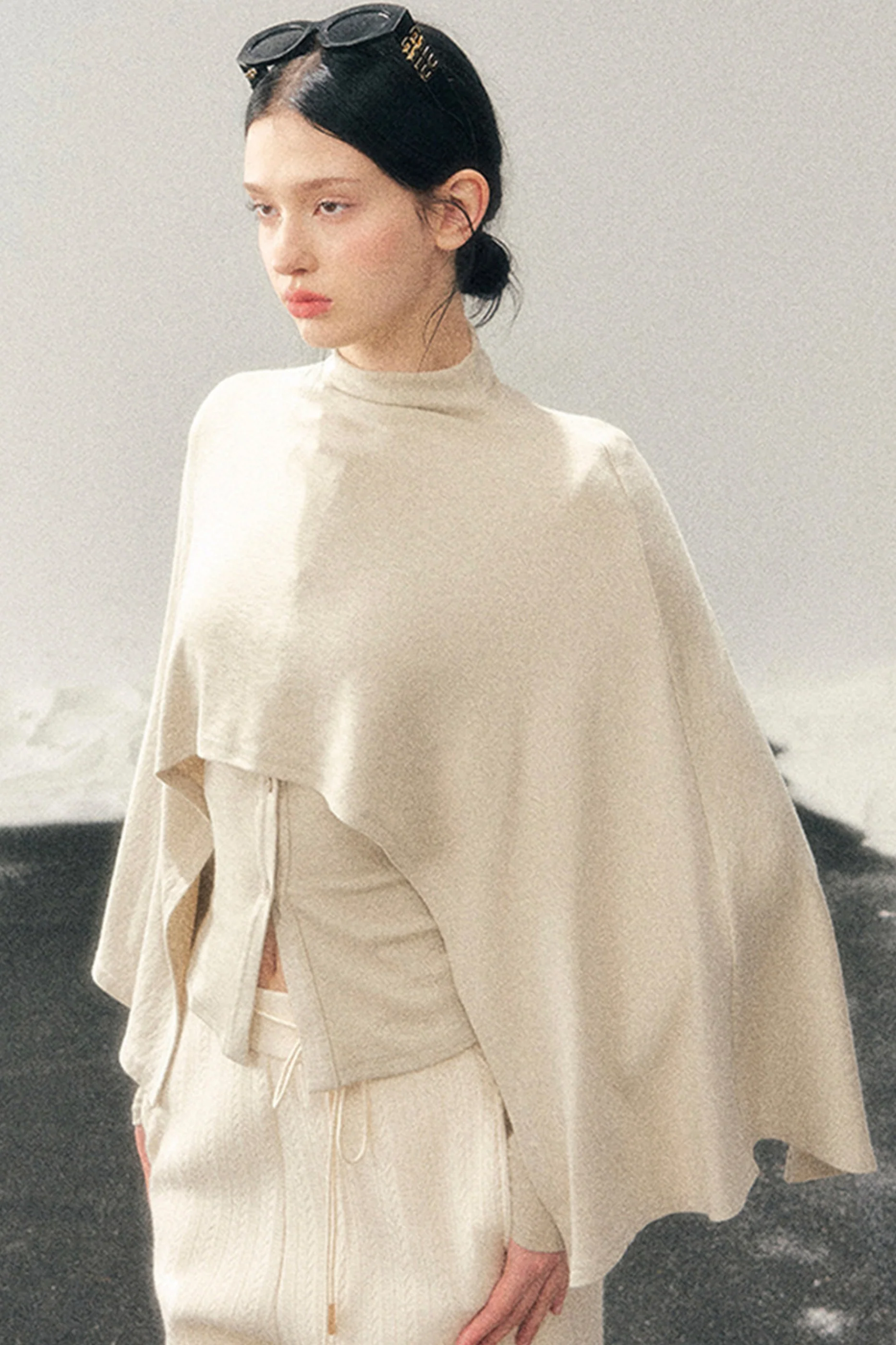 Edgy Tight Shawl + Top - Image 9