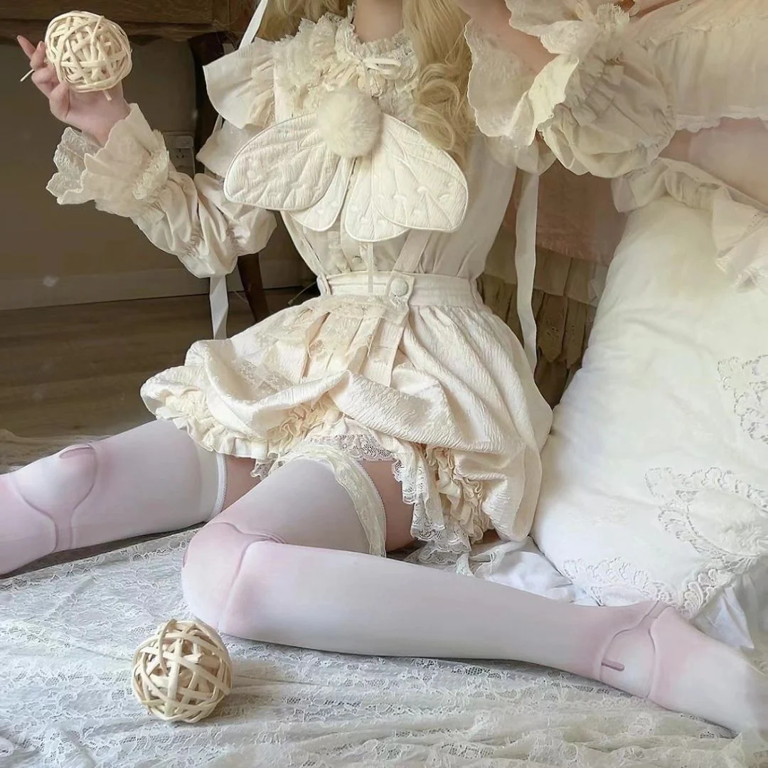 Moth Flower Bud Lolita Dress - Image 2