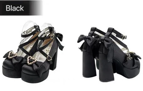 Mousse Heart High Heels - Image 13