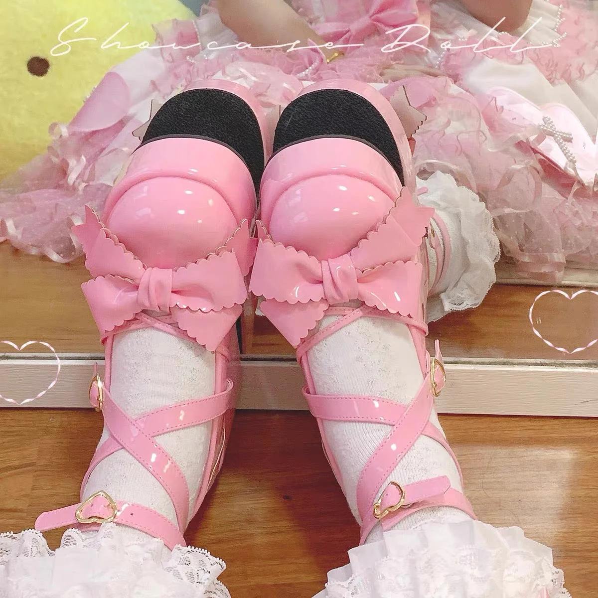 Muffin Doll Mid Heel Platforms - Image 28