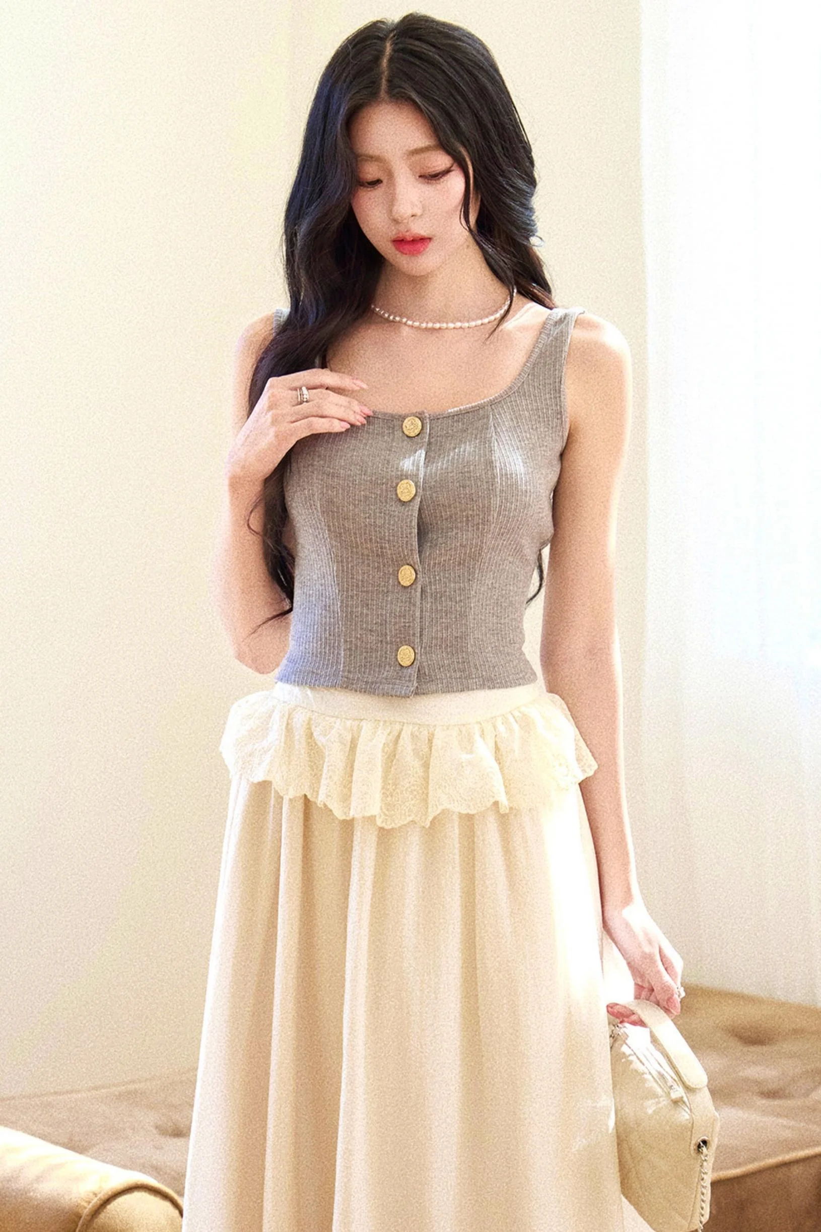 French Wreath Jacket + Top + Skirt - Image 13