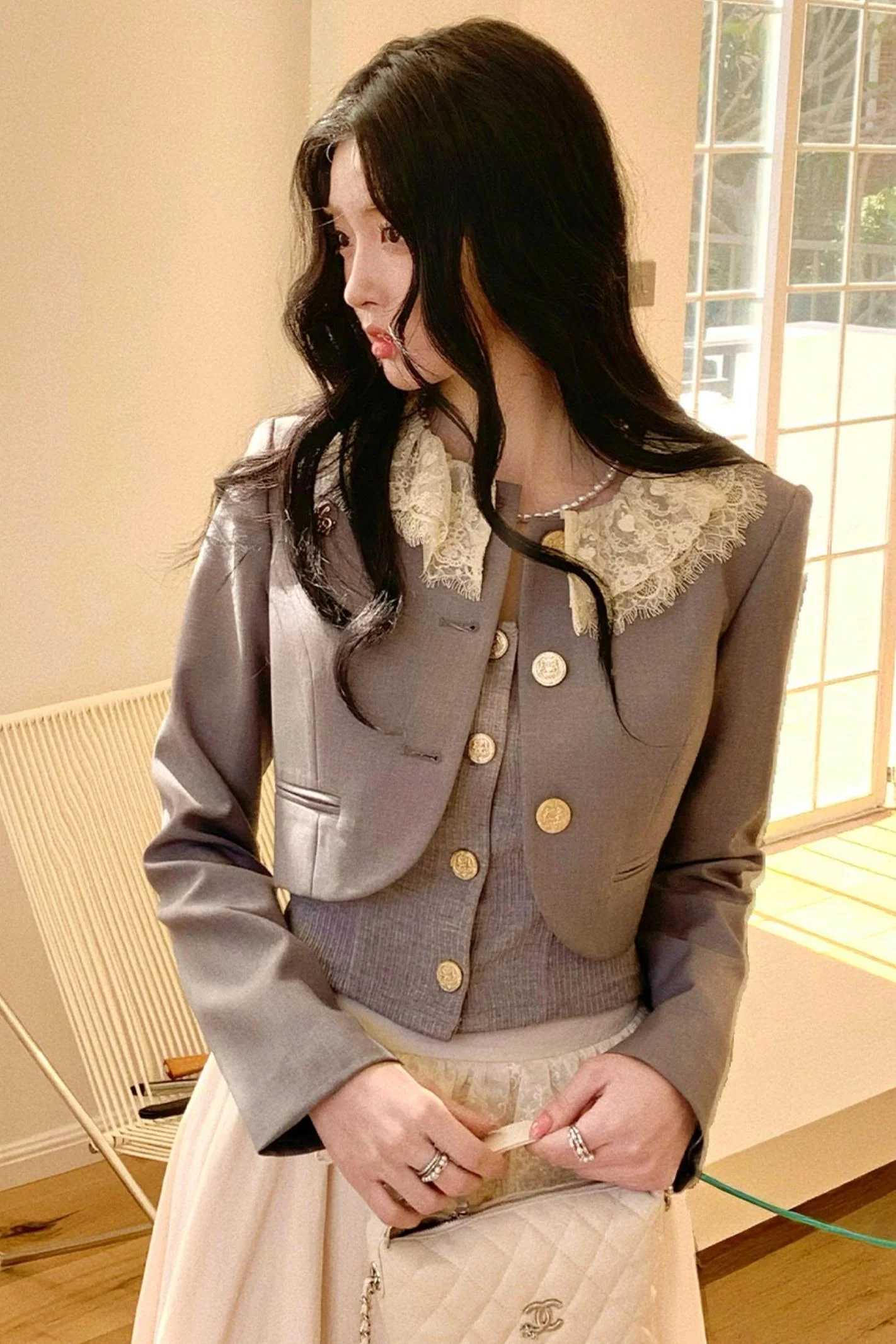 French Wreath Jacket + Top + Skirt - Image 26