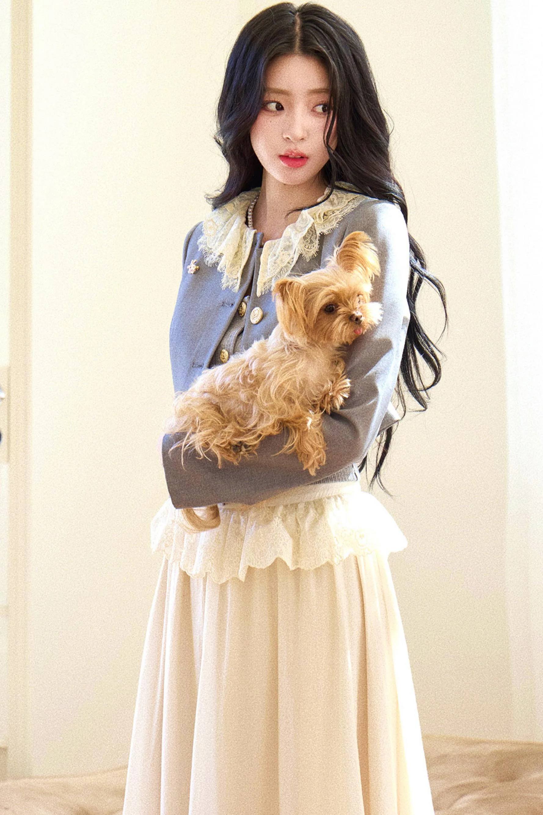 French Wreath Jacket + Top + Skirt - Image 4