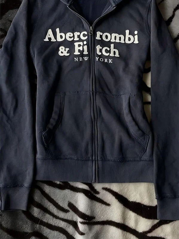 navy hooded jacket - Image 2