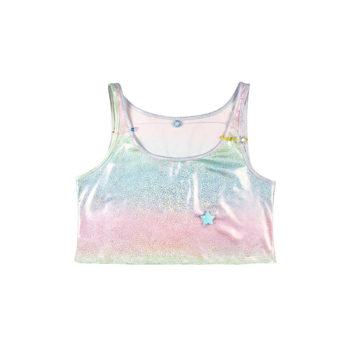 Neon Star Gradient Tank Top - Image 4