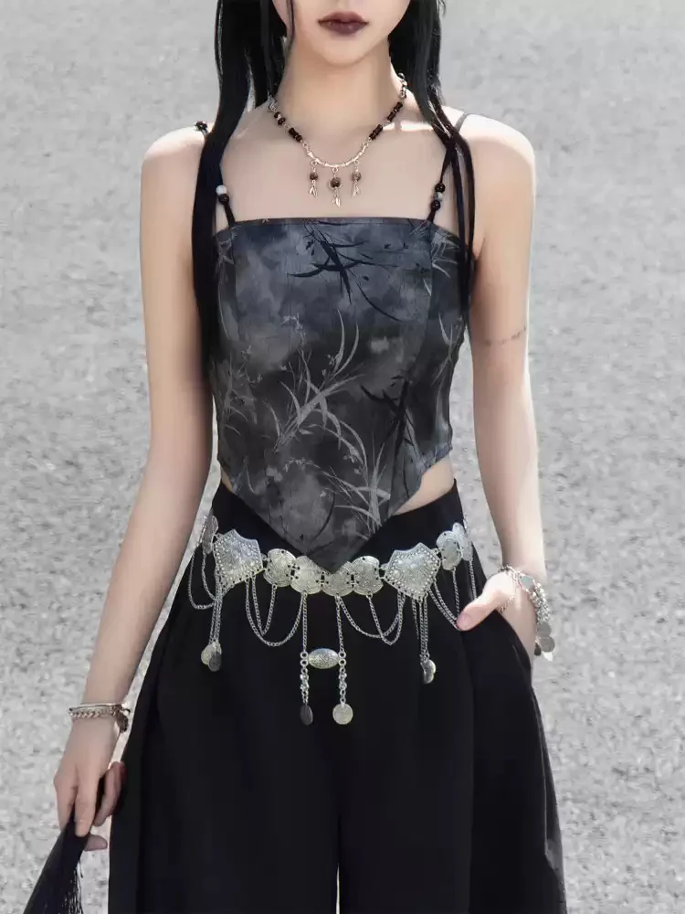 New Chinese Silver Orchid Tank Top - Image 4