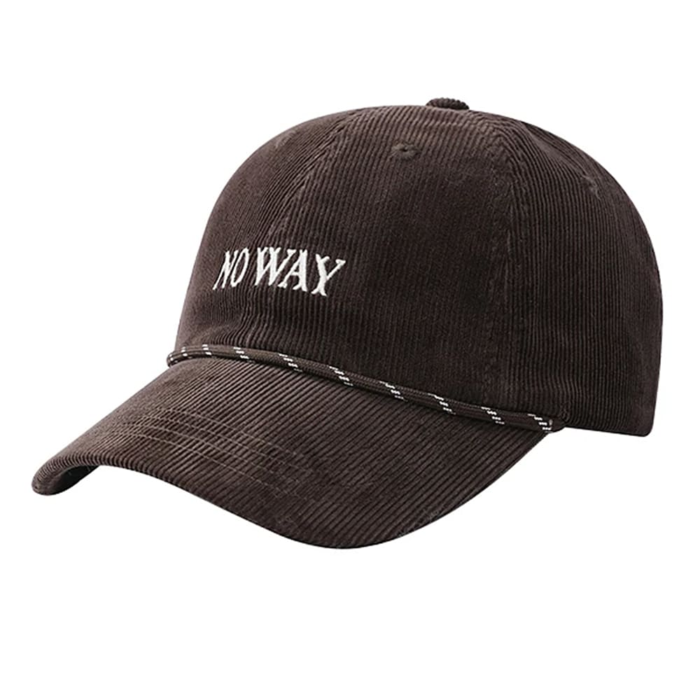 No Way Cord Baseball Cap - Image 2