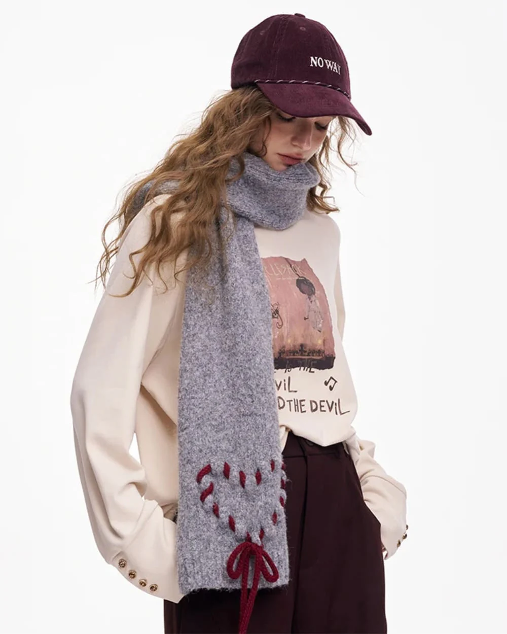 No Way Cord Baseball Cap - Image 6