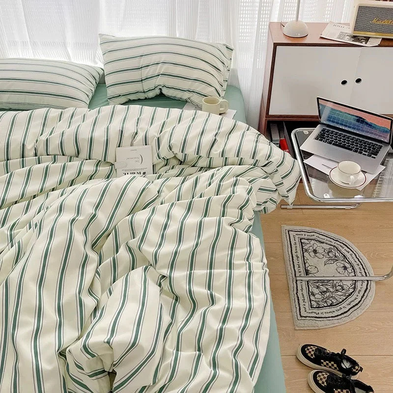 Nordic Stripe Bedding Set - Image 11