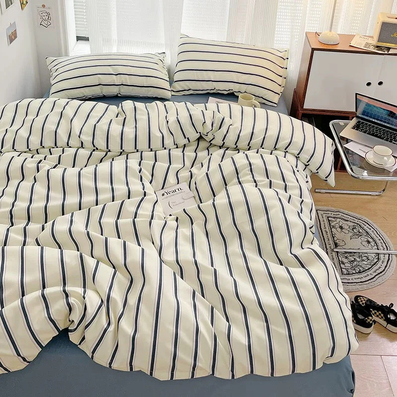 Nordic Stripe Bedding Set - Image 21