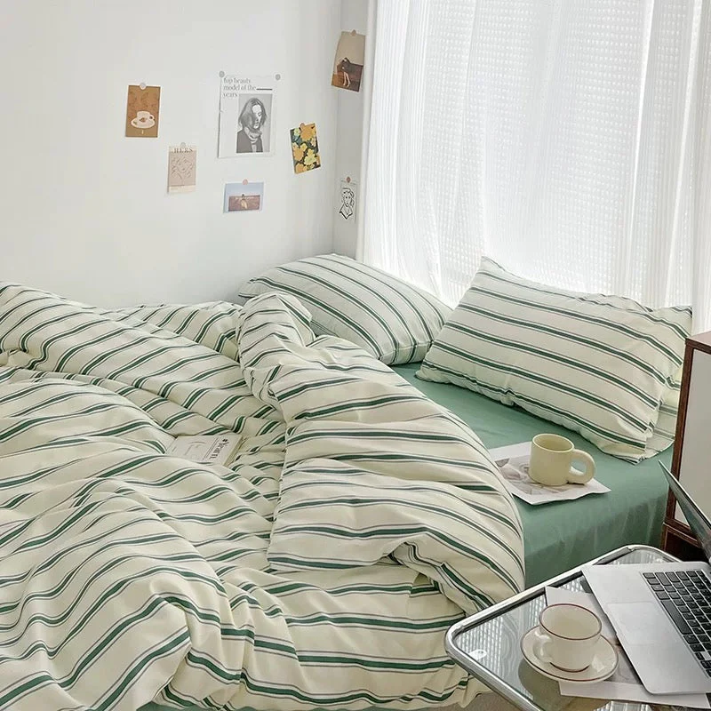 Nordic Stripe Bedding Set - Image 22
