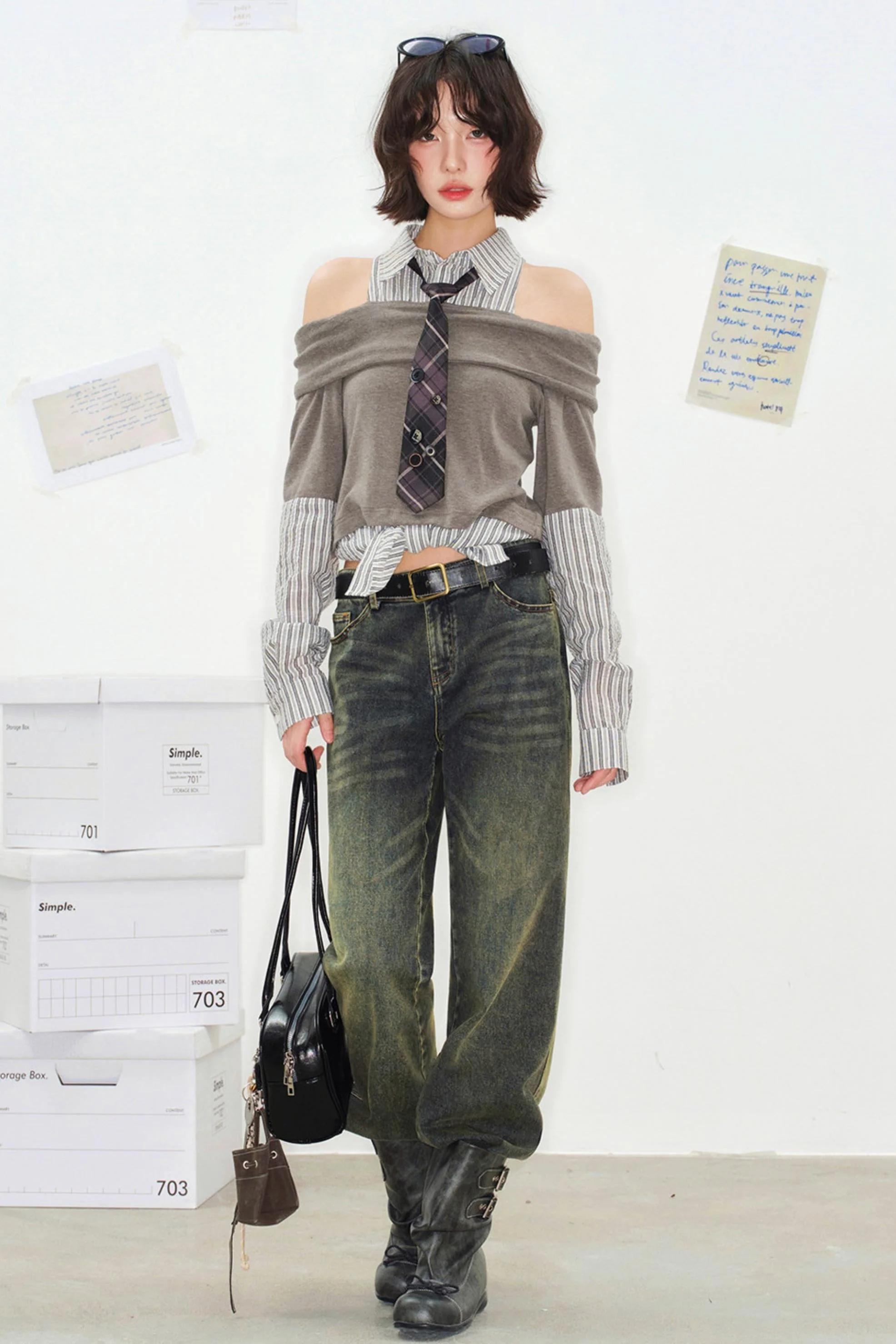 Off-Shoulder Poetry Blouse - Image 5