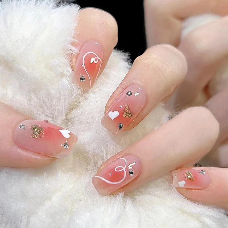 Ombre Gradient Press On Nails - Image 43