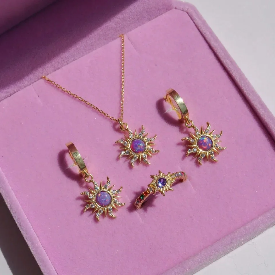 Opal Sun Jewelry Set - Image 13
