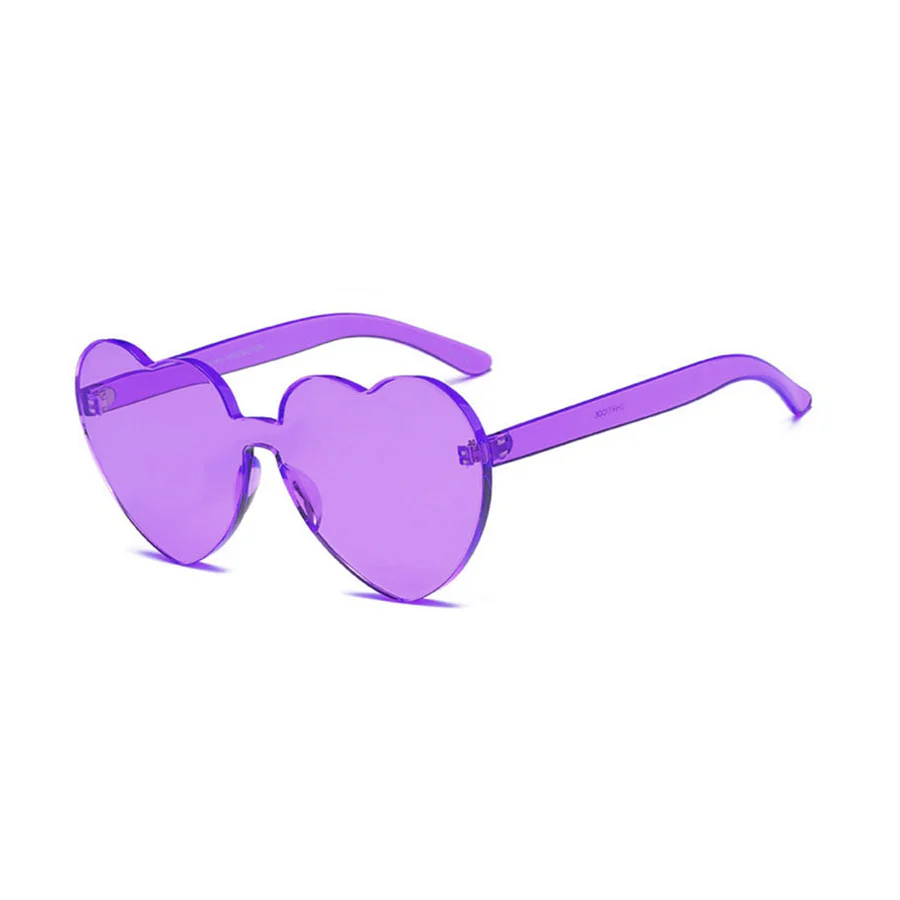 Oversize Heart Shaped Sunglasses - Image 11