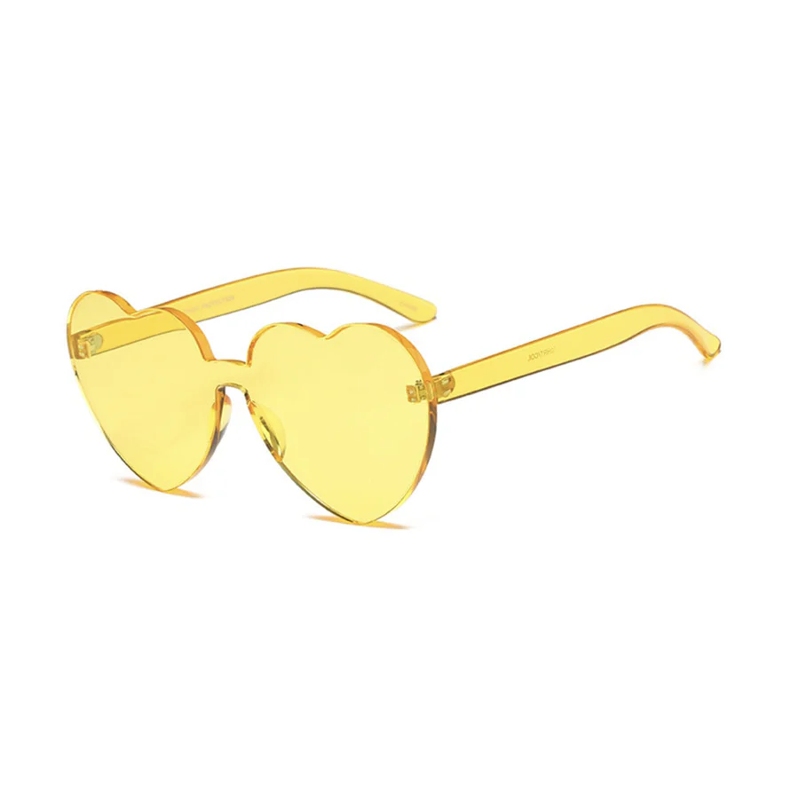 Oversize Heart Shaped Sunglasses - Image 2