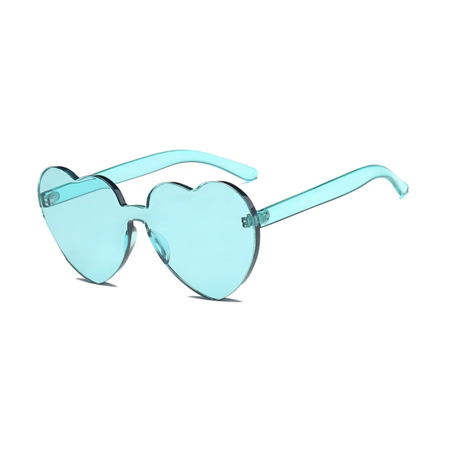 Oversize Heart Shaped Sunglasses - Image 6