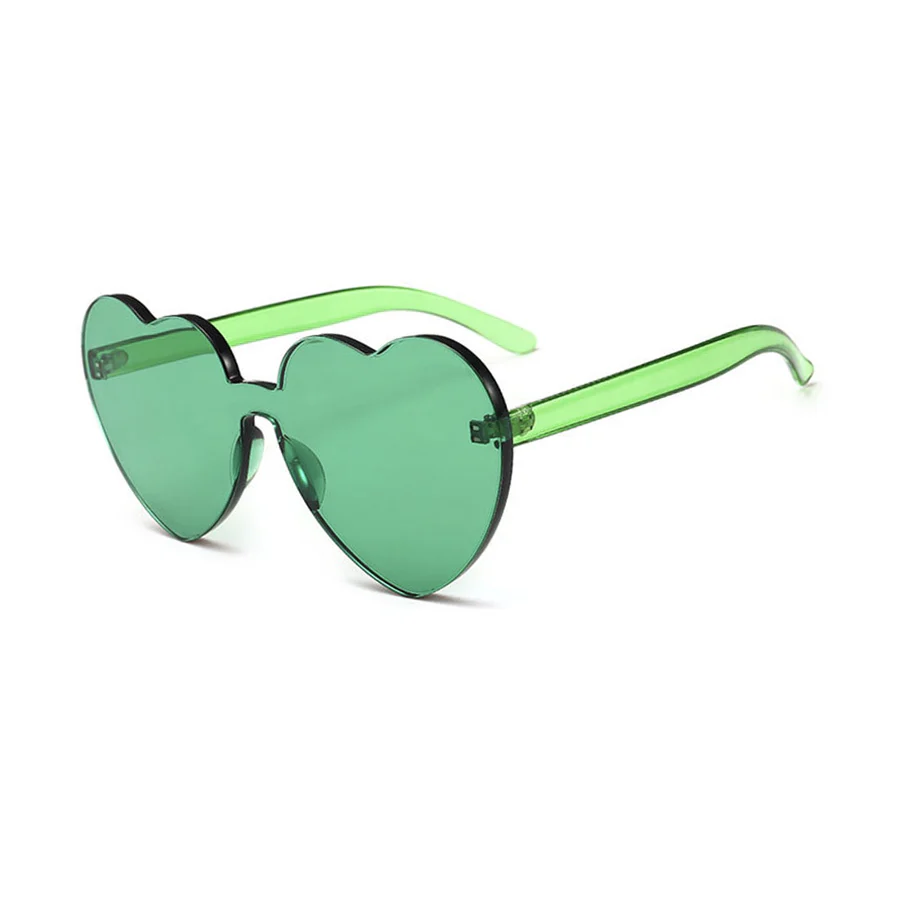 Oversize Heart Shaped Sunglasses - Image 8