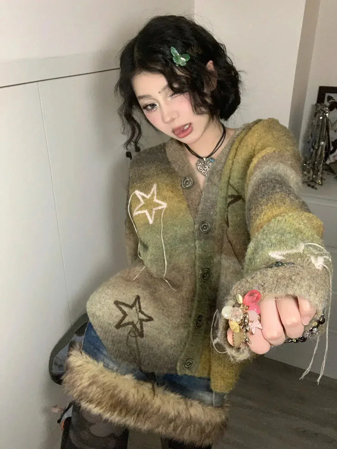 Oversized Cardigan - Image 3