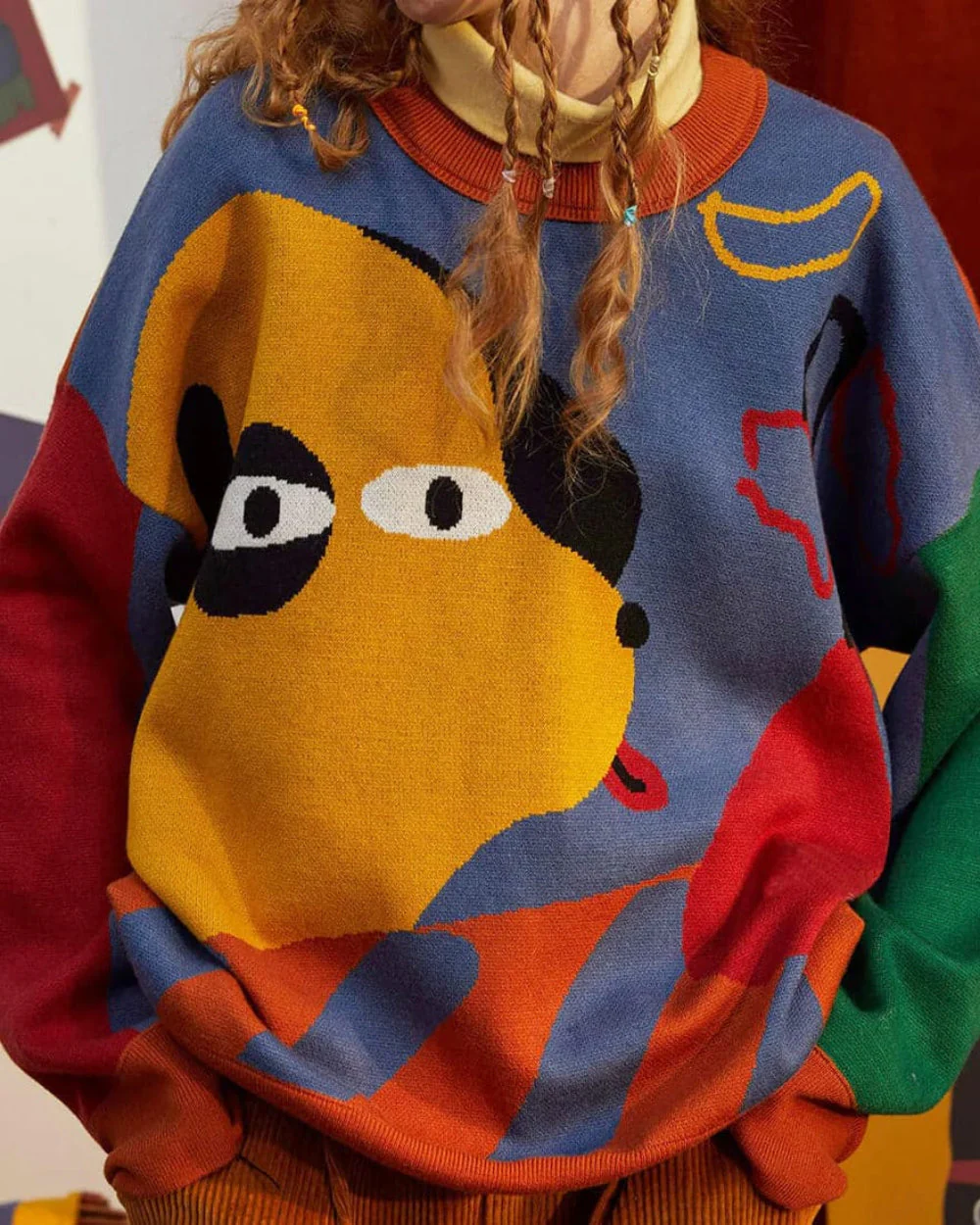 Oversized Hungry Dog Sweater - Image 3