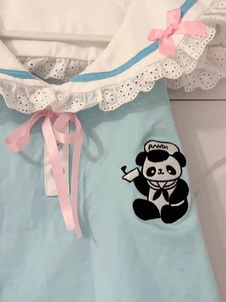 Panda Medic Collared Blouse - Image 2
