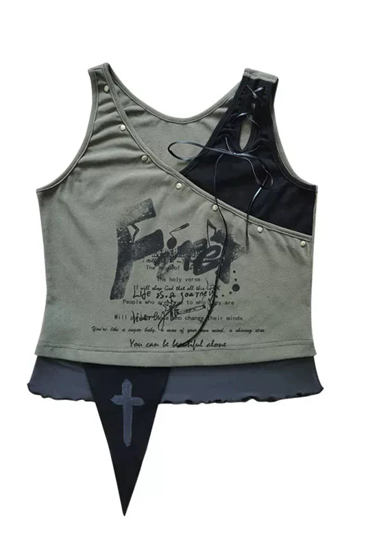 Parallel Waistland Printed Top - Image 14