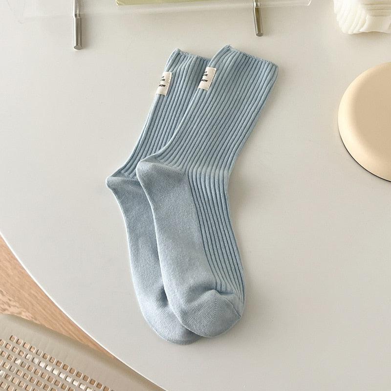 Pastel Colors Mid Cut Socks - Image 6