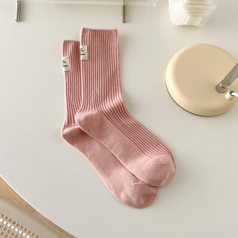 Pastel Colors Mid Cut Socks - Image 8