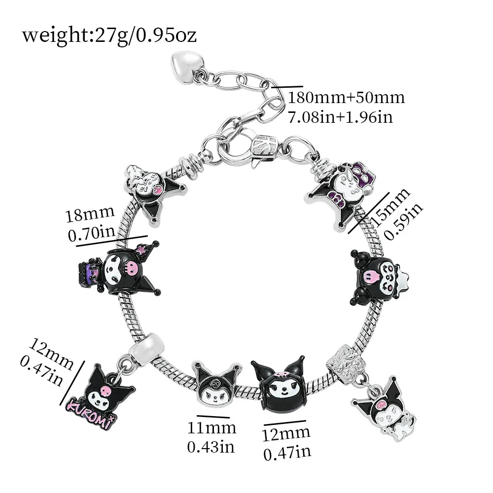 Pastel Goth Charm Bracelet - Image 4