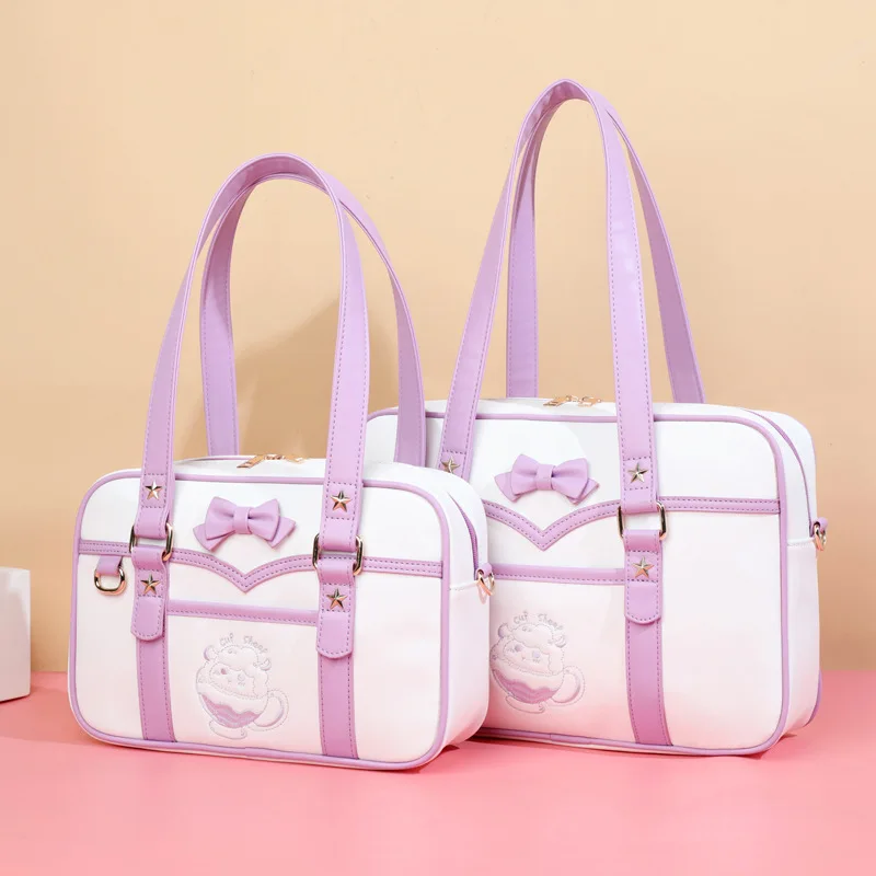 Pastel Sheep Teacup Messenger Bag - Image 2
