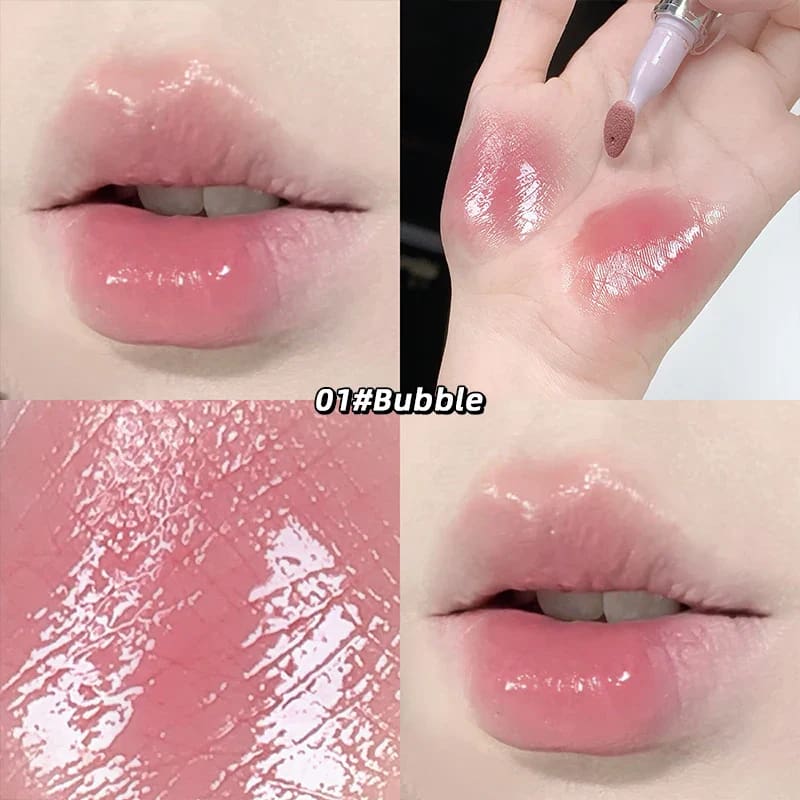 Pastel Teddy Long-Lasting Water-Gloss Lip Tint Set - Image 11