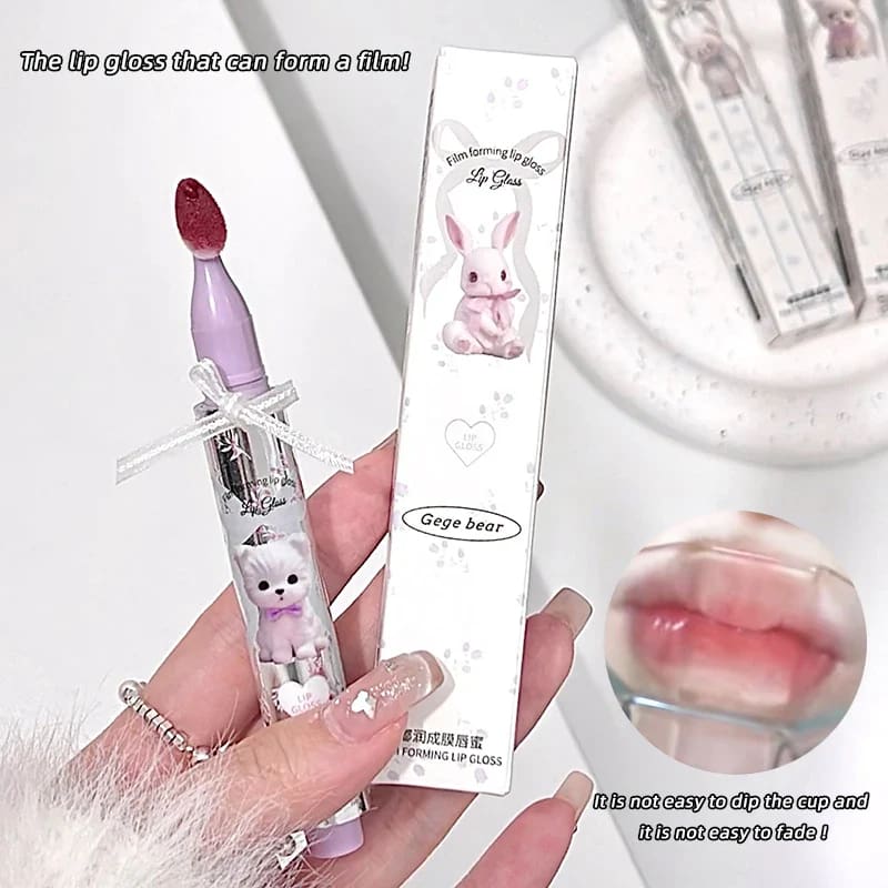 Pastel Teddy Long-Lasting Water-Gloss Lip Tint Set - Image 25