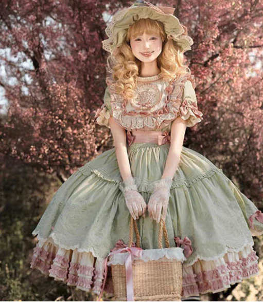 Pastoral Lolita Princess Dress - Image 4