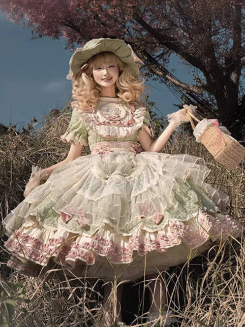 Pastoral Lolita Princess Dress - Image 5