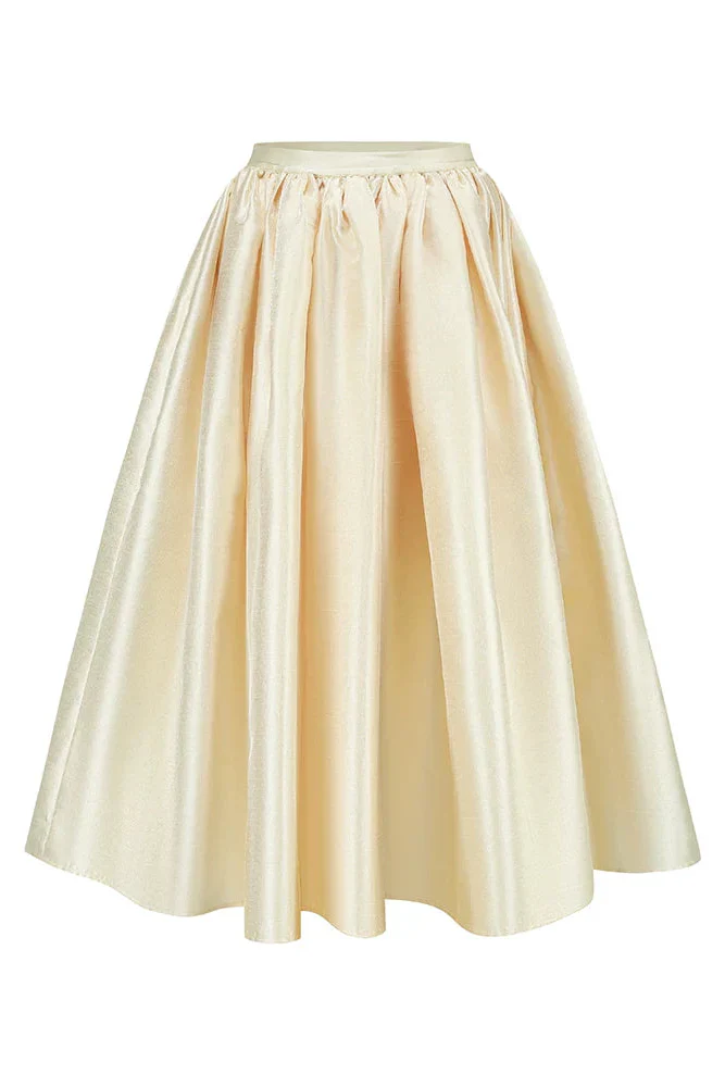 Pearl Essent Satin Puffy Skirt - Image 18