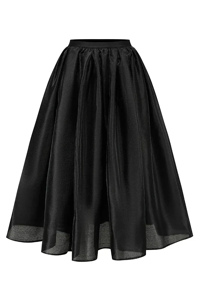 Pearl Essent Satin Puffy Skirt - Image 20