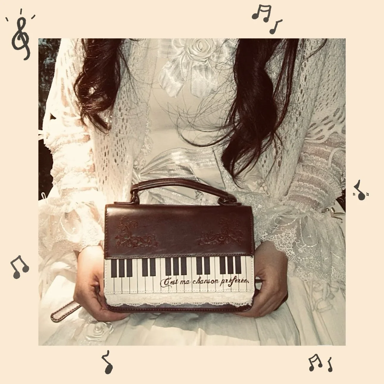 piano vintage bag - Image 2