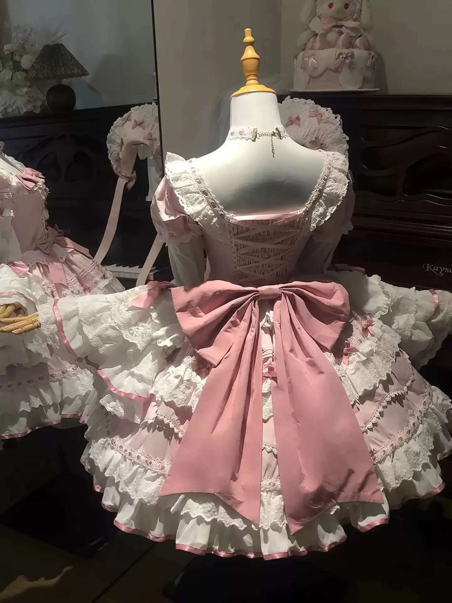 Pink Ballet Lolita Dress - Image 2