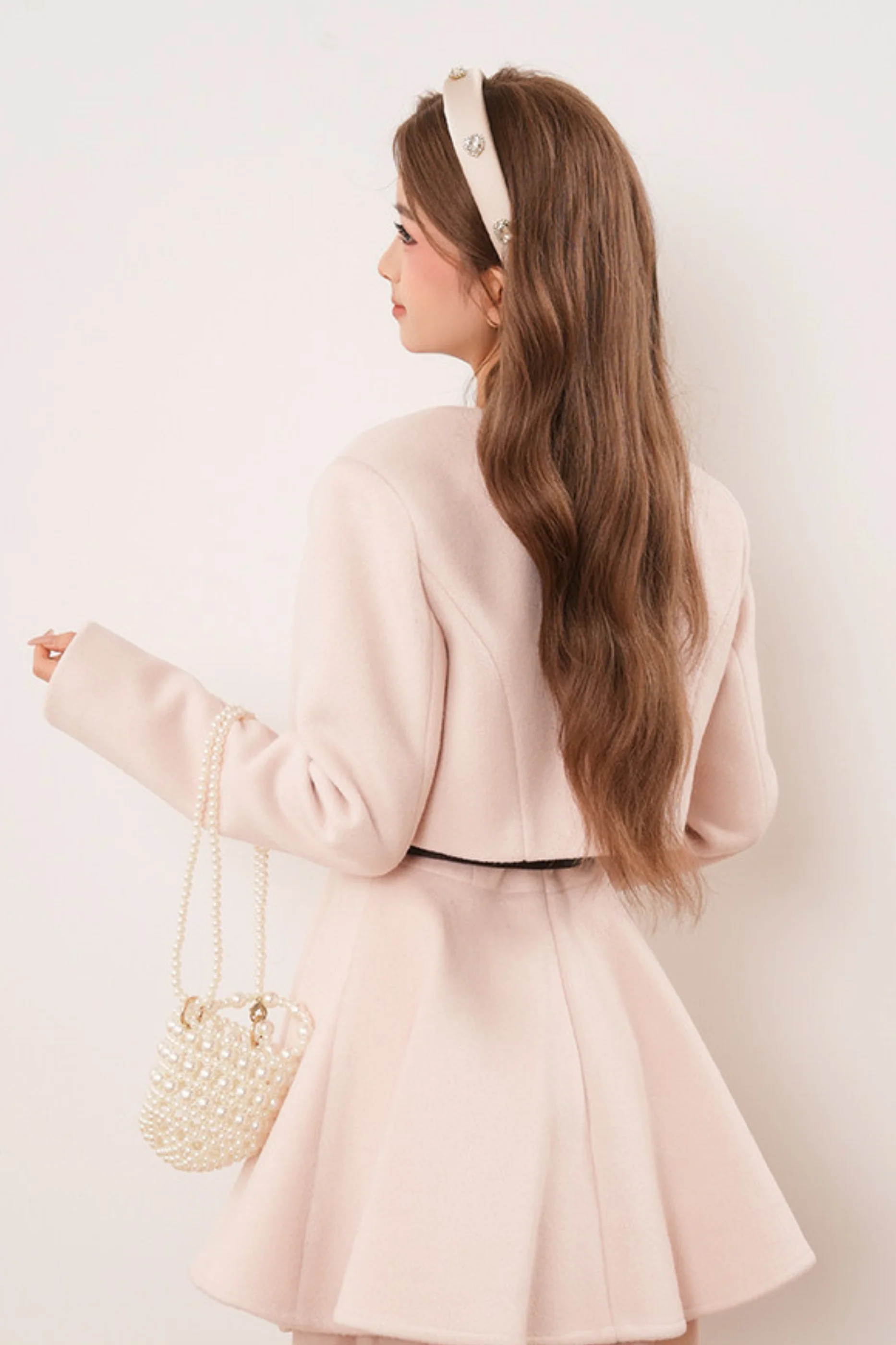 Sweet Powder Short Jacket + Flare Dress - Image 4