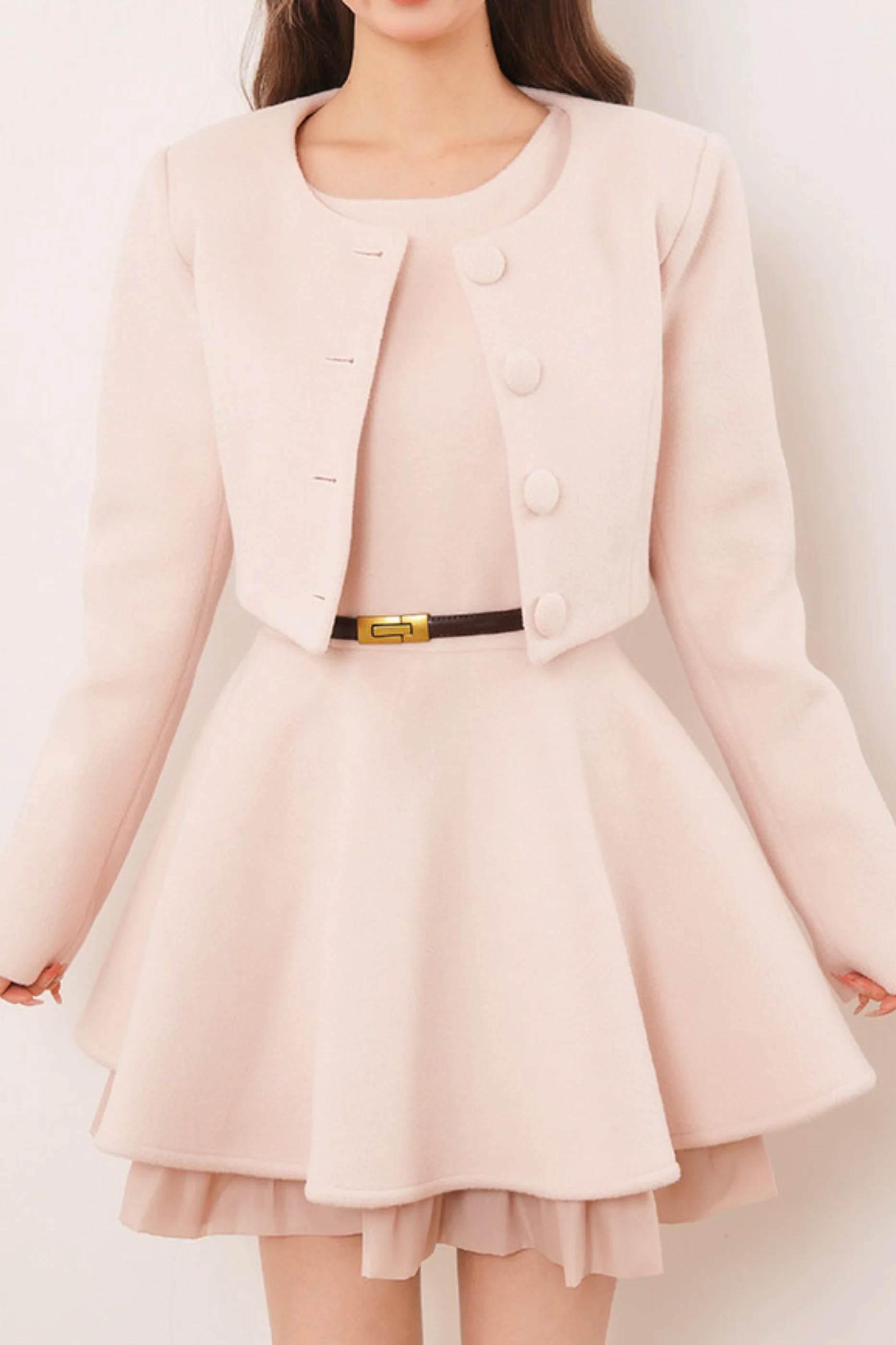 Sweet Powder Short Jacket + Flare Dress - Image 5